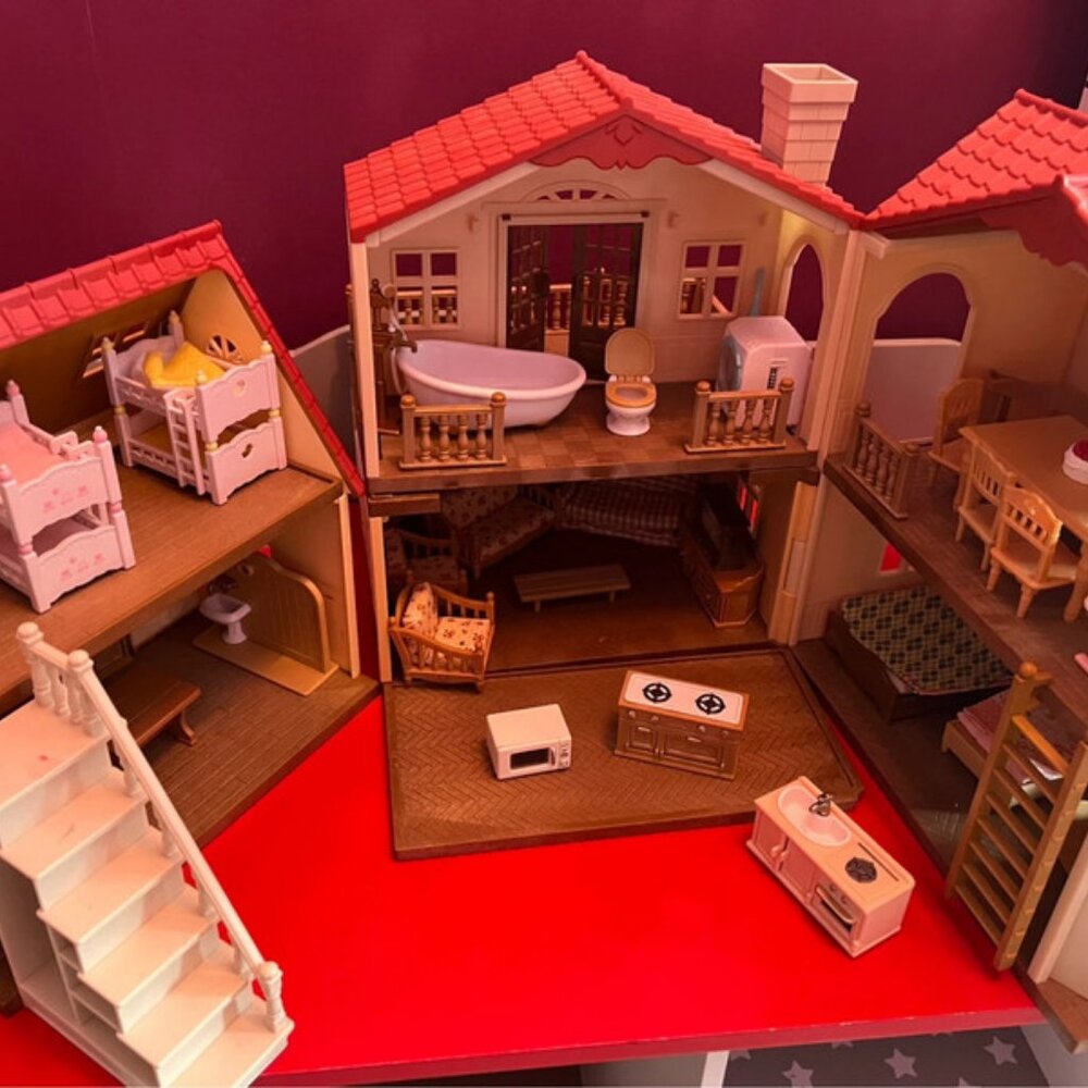 Maison sylvanian families et accessoires